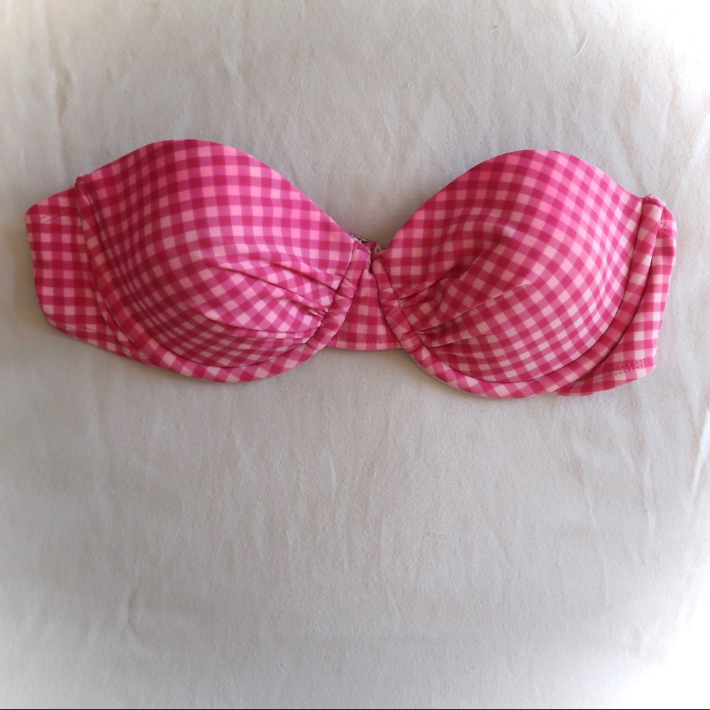 Strapless bikini top